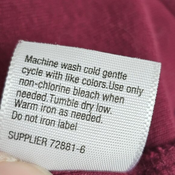 Womens Casual Basic Solid Red Brown City School Office Work St.Johns Bay 2PC 3XL - Picture 12 of 12